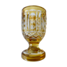 Vase en cristal de Bohème fin XIXe siècle
