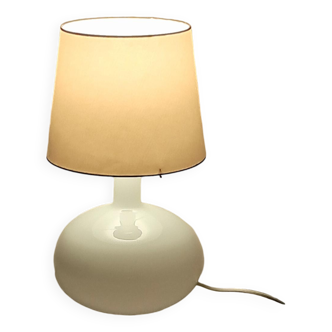 Vintage Ikea blown glass lamp designed by Anne Nilsson