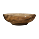 Smoked glass fruit basket in the 70s
