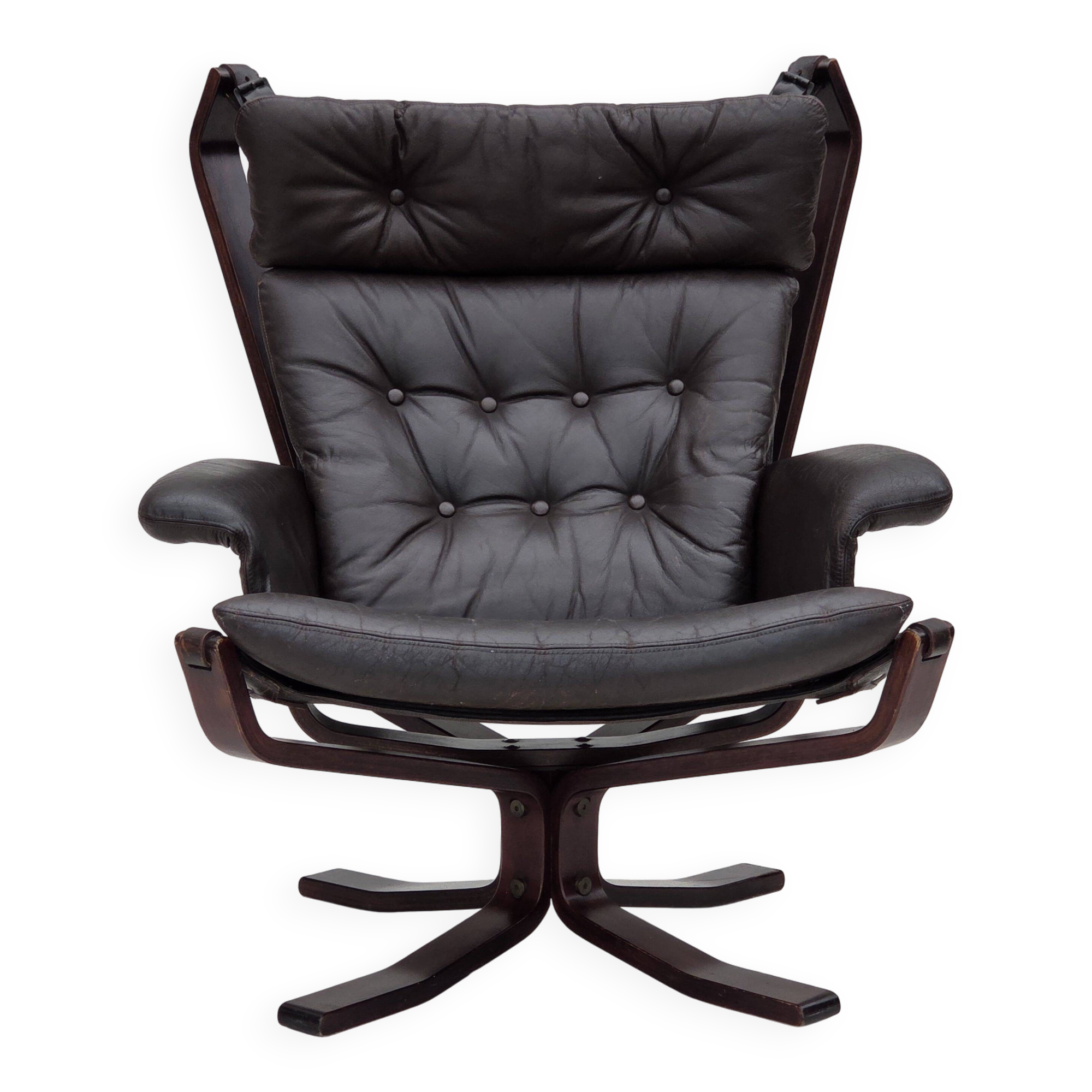 1970s, Norwegian chair by Sigurd Ressel, model "Falcon".