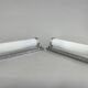 Pair of bauhaus or functionalist chrome wall lamps, 1930's