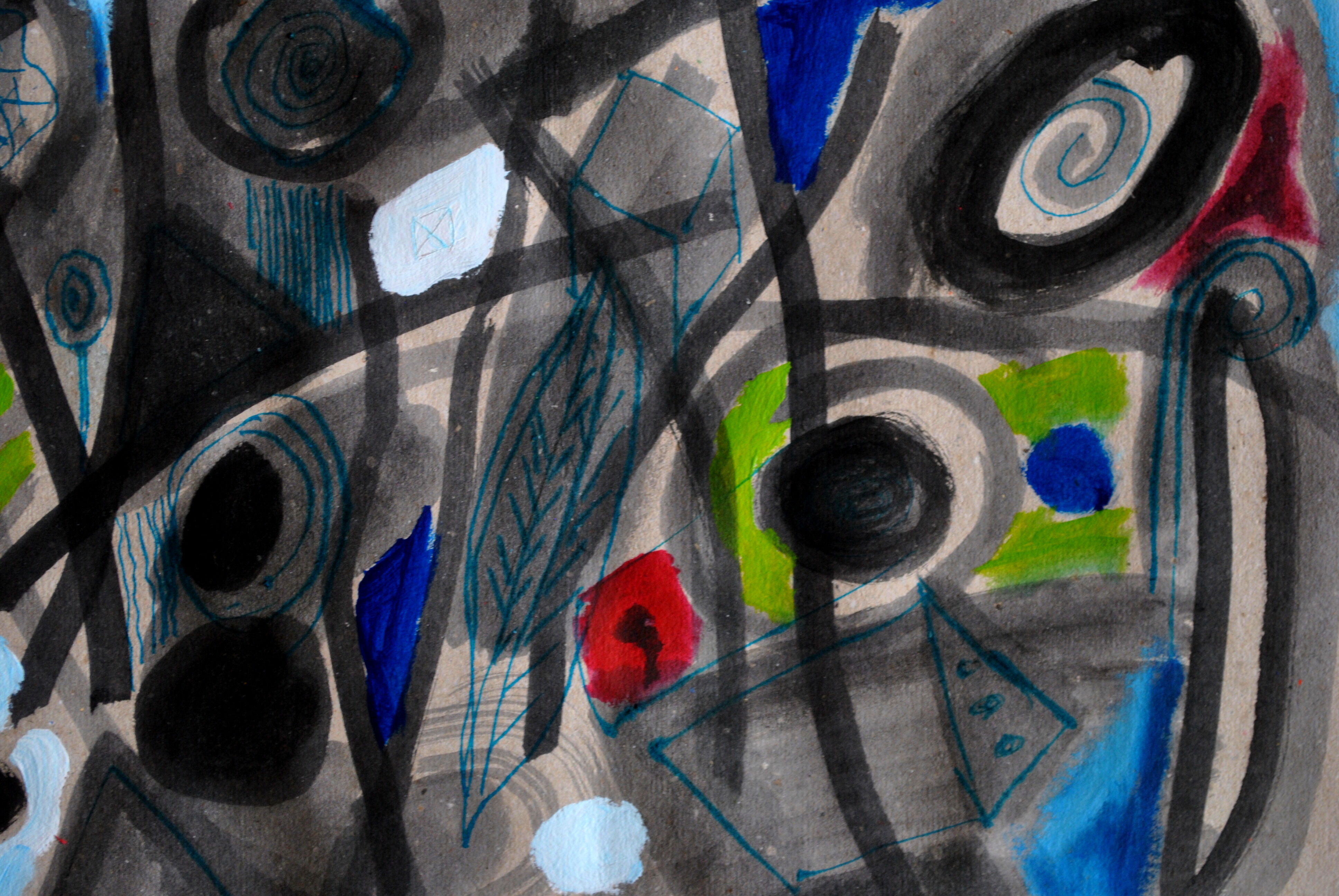 Abstraction in the red dot