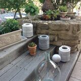 Lady jeanne in transparent glass