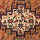 Kilim Anatolian Soumak handmade 142x118cm