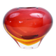 Murano glass heart vase