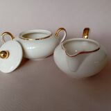 Villeroy & Boch "Biarritz" cream and sugar bowl