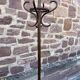 Baumann coat rack on vintage parrot stand