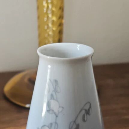 Vase soliflore vintage au muguet Bing & Grondahl Danemark - 1950