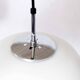 Pair of opal glass pendant lights