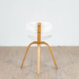 Bow Wood Chairs No. 3, Wilhelm Von Bode, Steiner Edition, Circa 1950