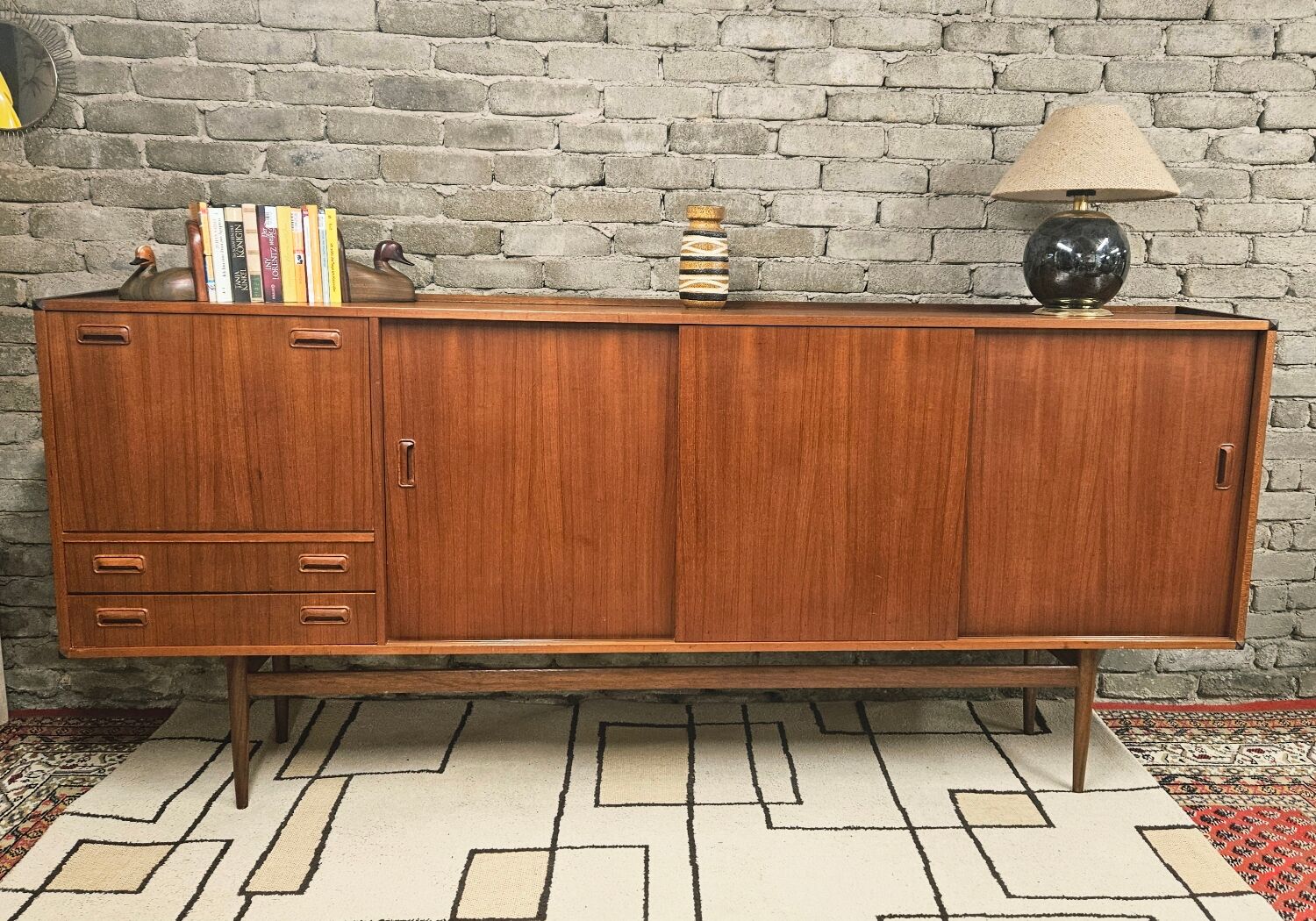 Scandinavian teak sideboard 1960