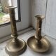 Brass candlesticks