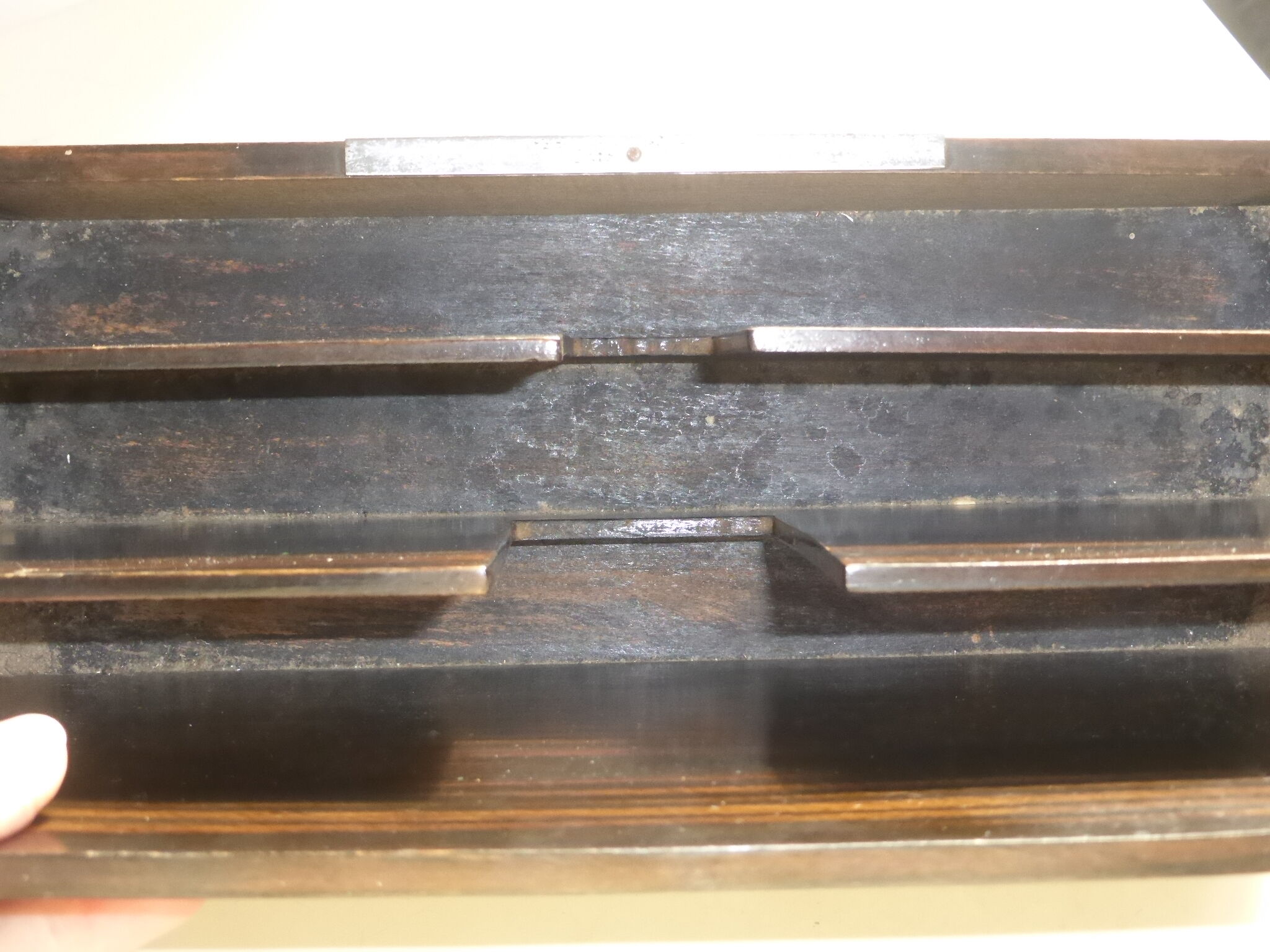 Vintage wooden mail sorter to ask