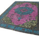 Handmade Antique Turkish 1980s 227 cm x 319 cm Pink Rug