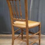 Chaise paillee