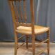 Chaise paillee