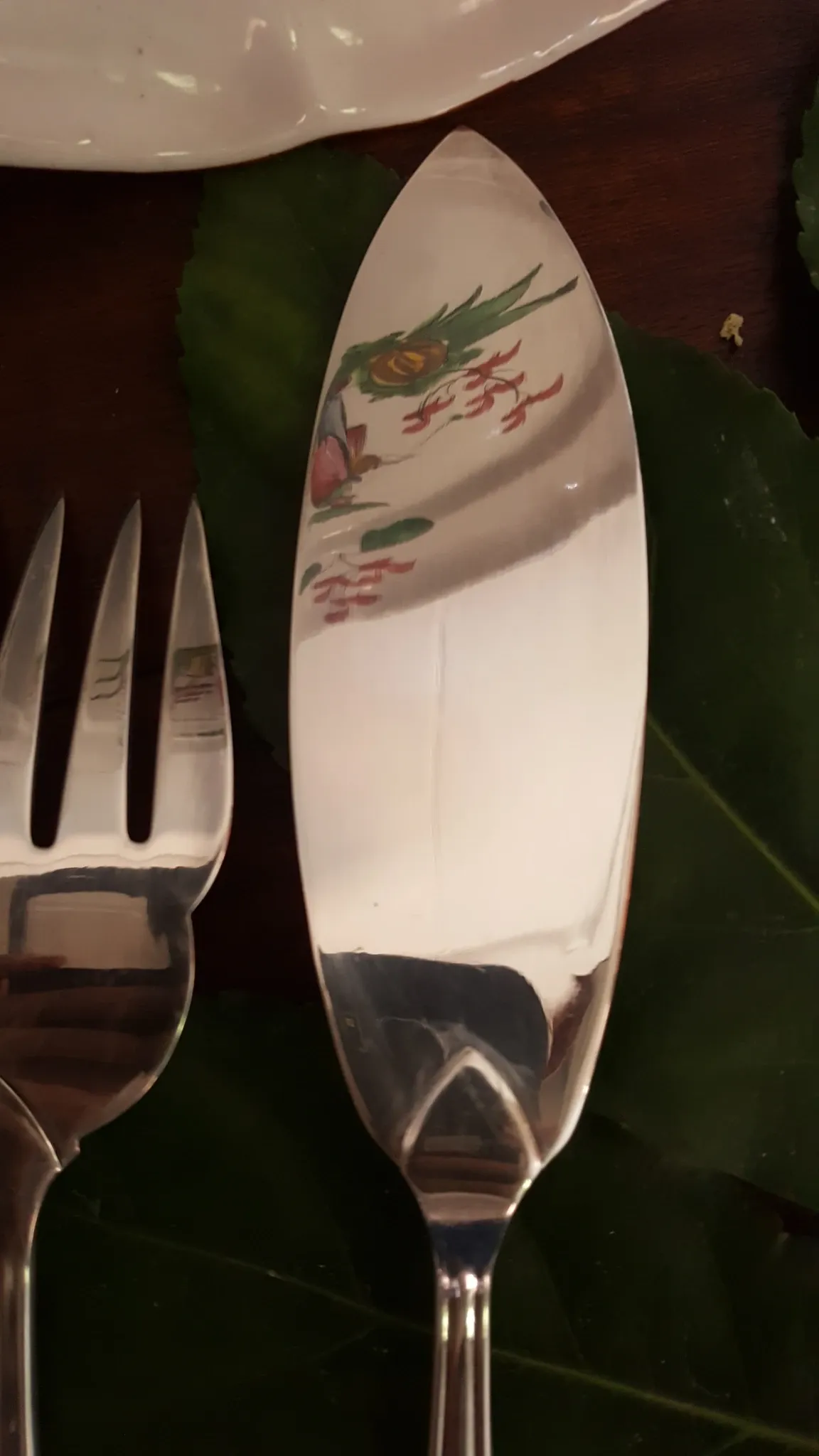 Christofle Fish Service Cutlery Model Dax Silver-Plated Metal 22 - 28 cm