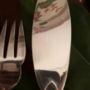 Christofle Fish Service Cutlery Model Dax Silver-Plated Metal 22 - 28 cm