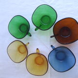 Lot of 6 cups Vereco