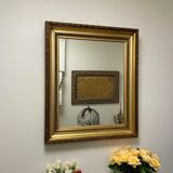 Mirror with stucco feathers  64x74cm
