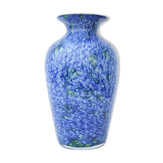 Multi-layered glass vase