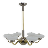Large Art Deco Chandelier, 1930s, Restored