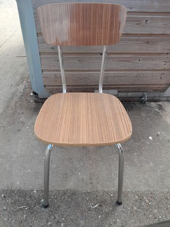 4 vintage Formica chairs from the 1970s.