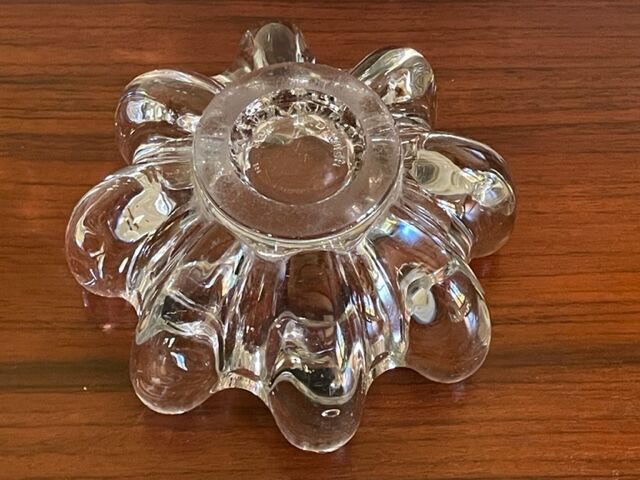 Crystal ashtray pierre d'avesn, 1950