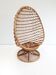 Vintage rattan egg chair 1960s