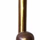 Early 20th century brass bed