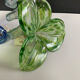 Pair of Murano glass paste candle holders