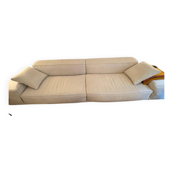 Canapé 4 places Living Divani beige