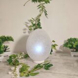 White speckled Vianne egg lamp
