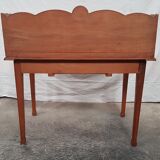 Solid wood stepped office