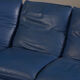 Nicoletti Salotti post-modern leather sofa, Italy 1980’s