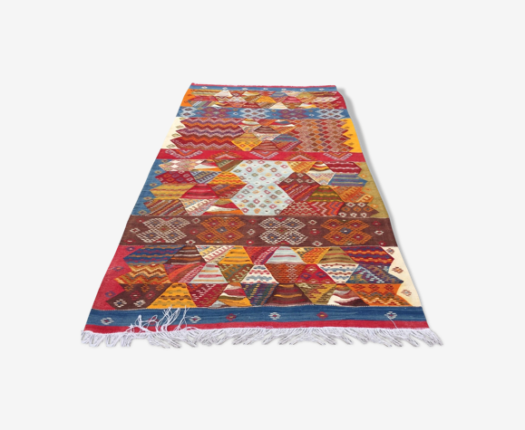 Moroccan Berber Kilim, home decor, country house kelim boho atlas tribal  rug 155x270cm | Selency