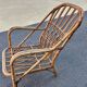 Bonaudi vallauris rattan lounge chair - 1950s/60s