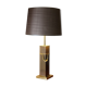 Hollywood Regency Brass Table Lamp