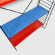 Freestanding teak shelving unit by A. Dekker – Tomado