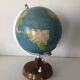 Globe terrestre de Räth ex-RDA vintage 1960 33cm