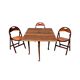 1900 George III solid oak table