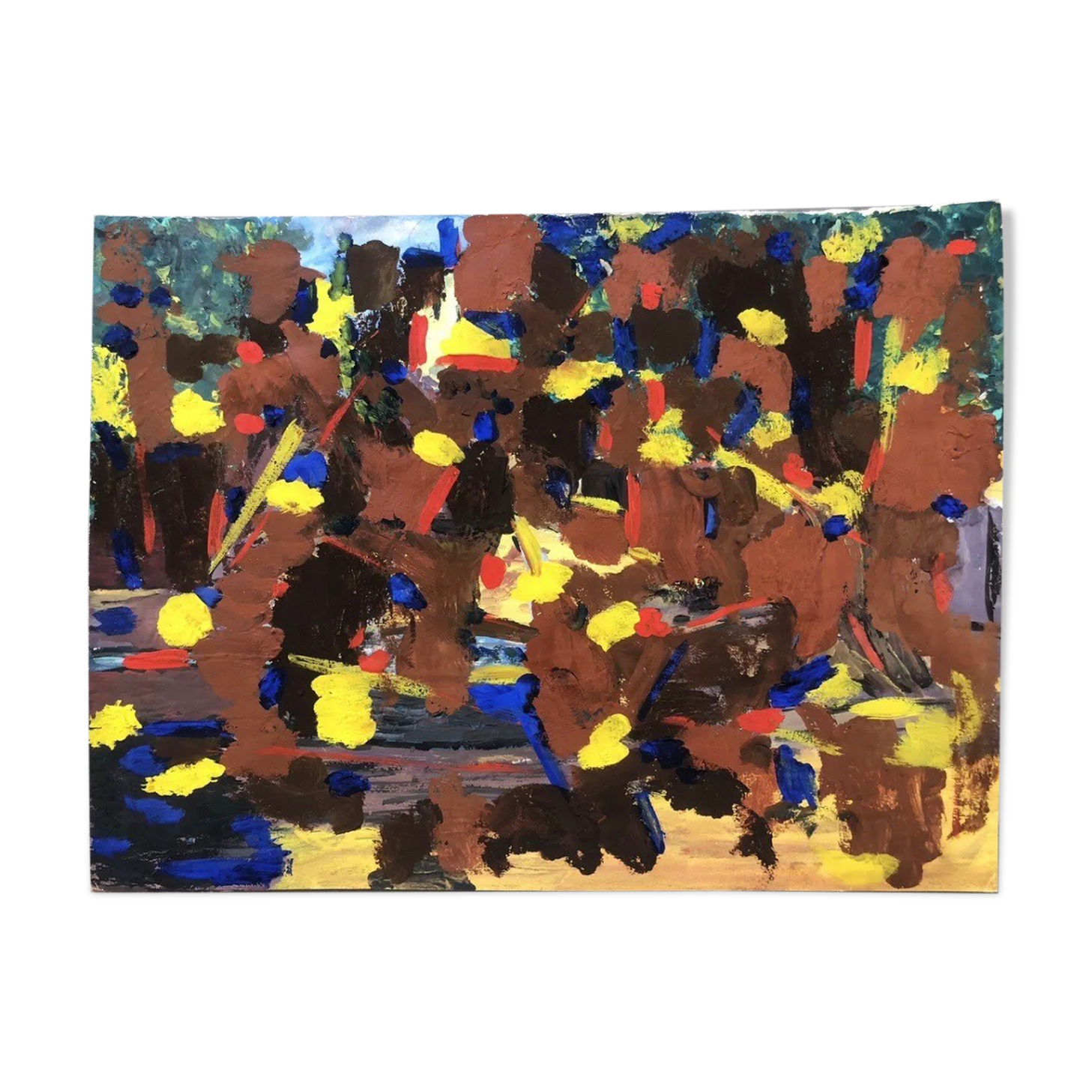 Abstract painting painting XXth