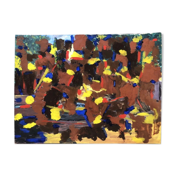 Abstract painting painting XXth
