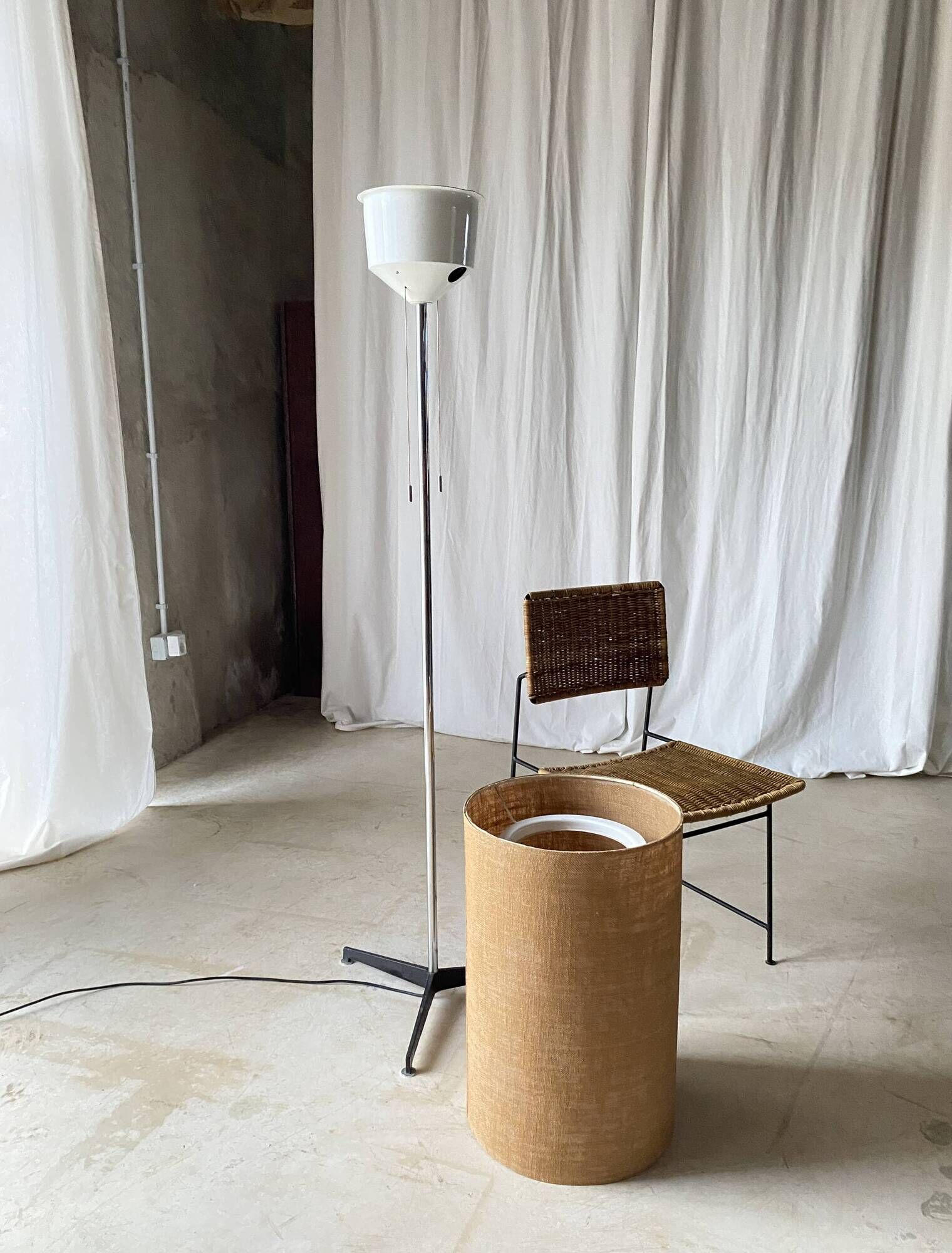 German floor lamp by Staff Leuchten, 1960s.