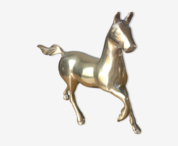 Cheval en laiton