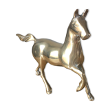 Brass horse