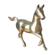 Brass horse