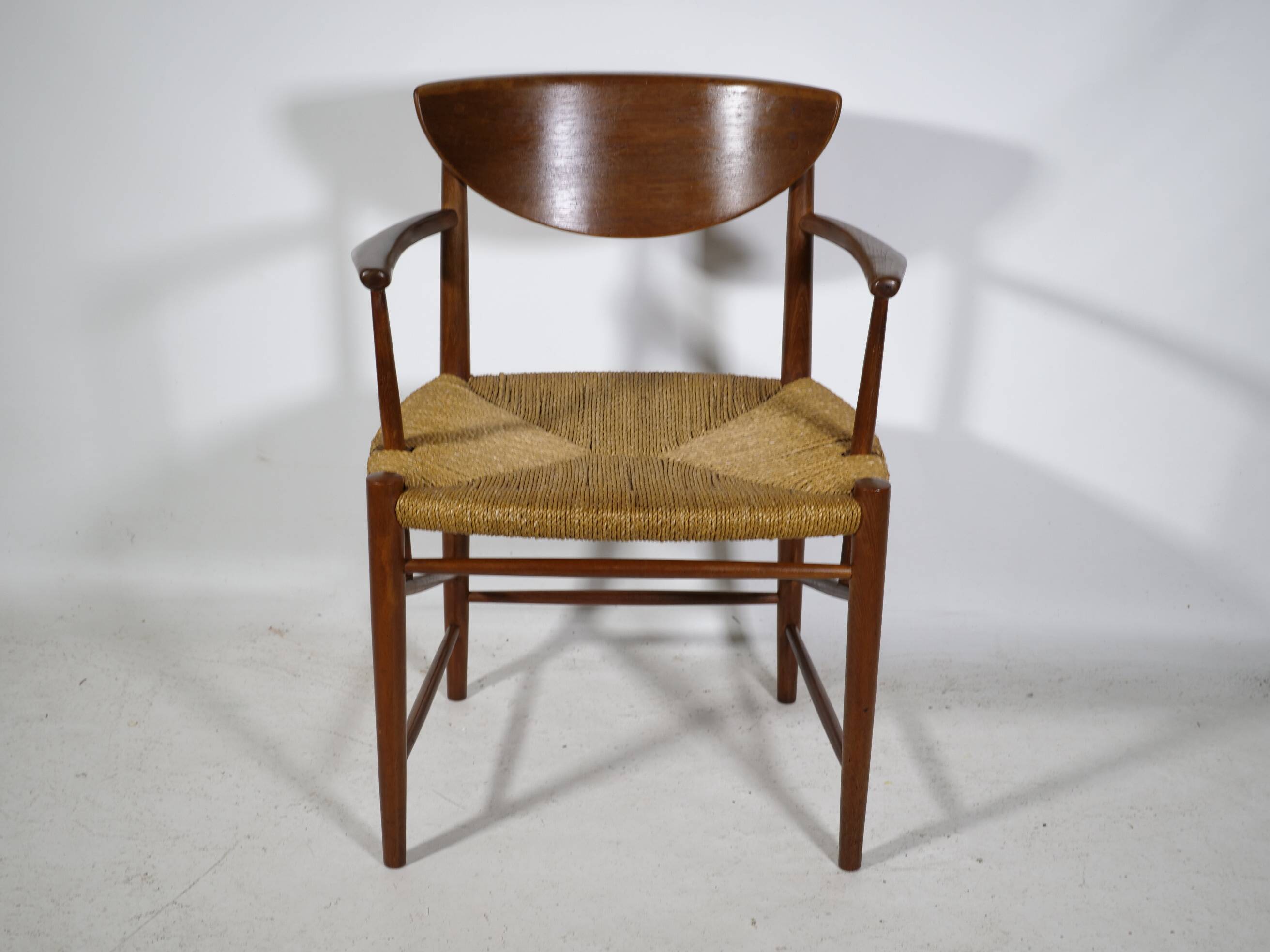 Danish Teak Armchair Peter Hvidt Soborg Mobelfabrik Model No.317