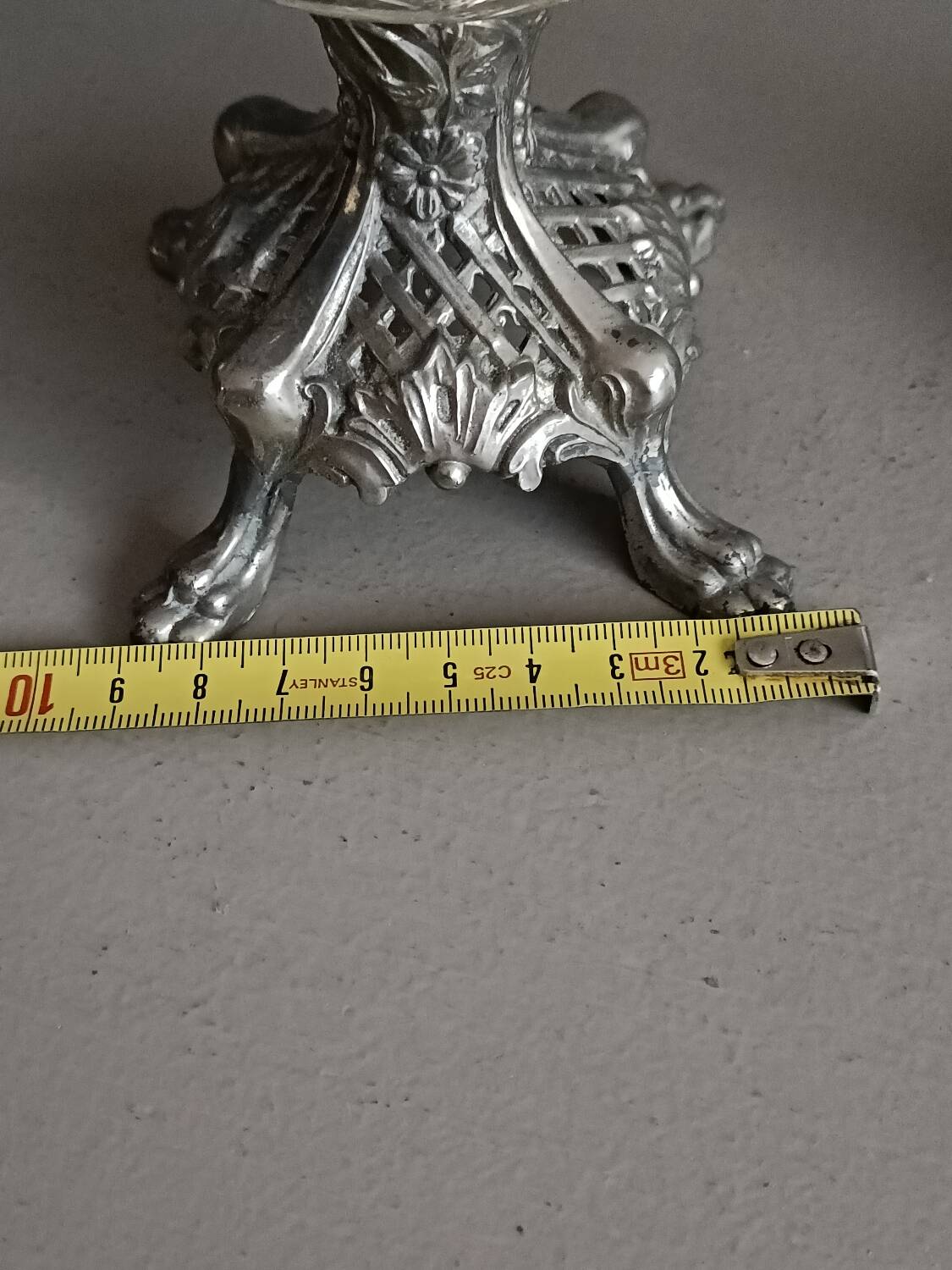 Pair of enameled glass vases