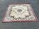 Persian rug in virgin wool, red beige velvet, 200x170 Saint Maclou